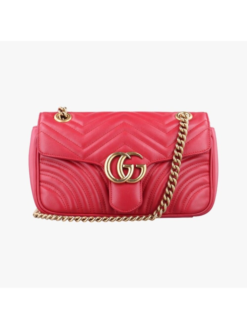 Gucci GG Marmont Red Leather